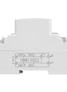 2P导轨式单相kWh电能表多功能显示带RS485Modbus通讯双向计量220V