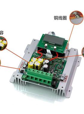 外贸MPPT太阳能控制器光伏储能工程系统12V24V48V电池离网控制器