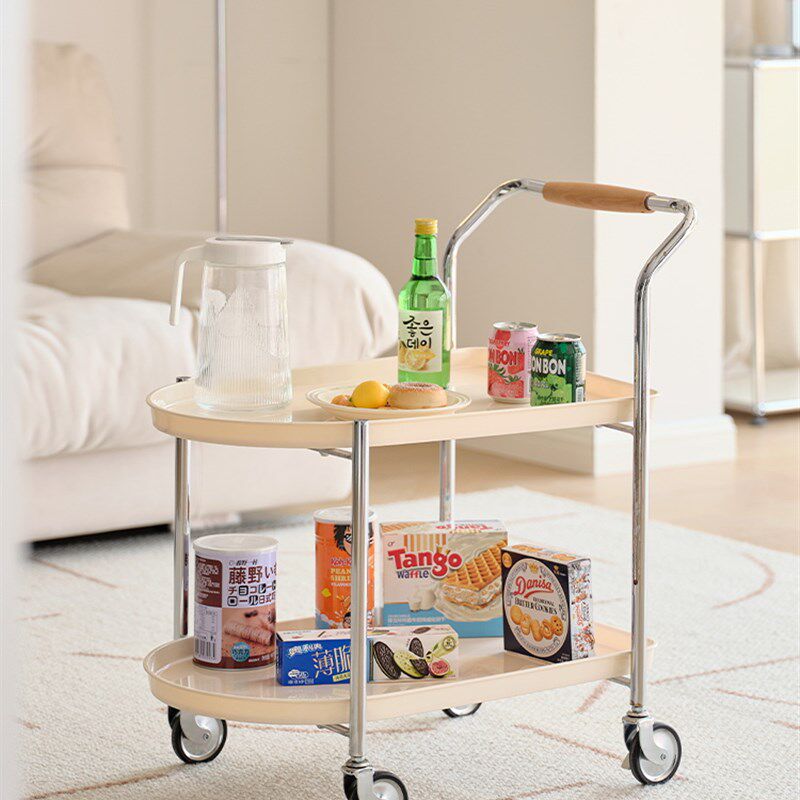 家用沙发边几可移动小茶几网红小推车迷你奶油风小桌子创意小边几,淘宝优惠券,粉丝福利购,淘宝优惠卷