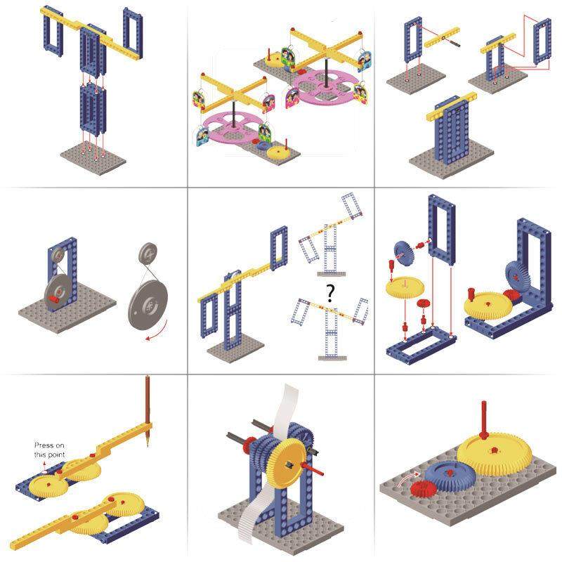 1301初级机械力学组早教儿童科学制作实验器材材料教玩具套装,淘宝优惠券,粉丝福利购,淘宝优惠卷