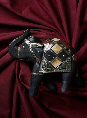 进口新中式木马摆件马到成功家居工艺品客厅办公室桌面装饰品