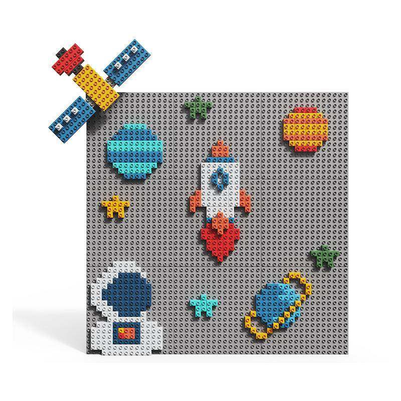 万高积木墙装男女孩子大颗粒益智玩具幼儿园儿童房壁挂式家用底板,淘宝优惠券,粉丝福利购,淘宝优惠卷