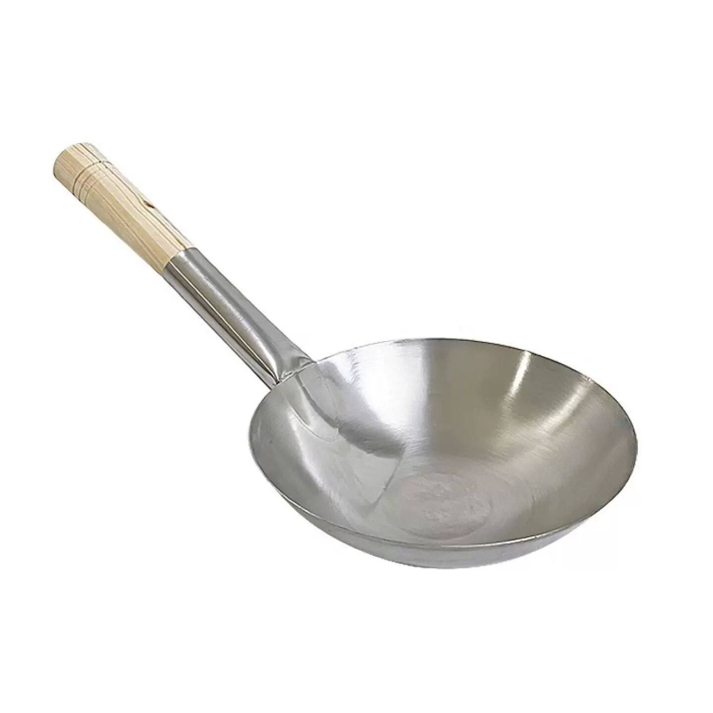不锈钢水瓢木柄钢柄水勺水舀子水壳饲料勺大锅瓢汤勺短柄菜壳特厚,淘宝优惠券,粉丝福利购,淘宝优惠卷