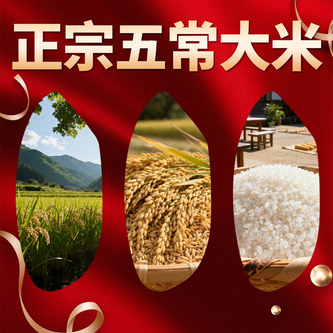 五常大米5kg东北香大米现发农家现磨新米香米五常米GB/T19266 - 图2
