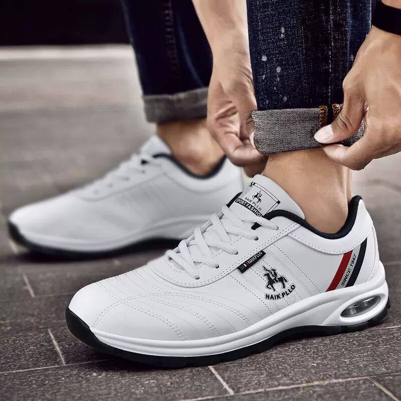 奈客保罗男鞋正品运动鞋耐磨冬季加绒保暖休闲跑步鞋皮面透气,淘宝优惠券,粉丝福利购,淘宝优惠卷