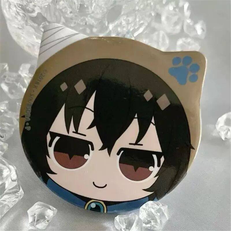 文豪野犬 太宰治中原中也芥川龙之介中岛敦猫耳吧唧徽章周边谷子,淘宝优惠券,粉丝福利购,淘宝优惠卷