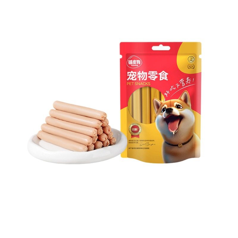 狗狗零食鸭肉鳕鱼火腿肠小型犬泰迪比熊香肠肉肠训练奖励宠物食品,淘宝优惠券,粉丝福利购,淘宝优惠卷