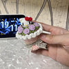 Crocheted wool hidden ring box, mini bouquet gift box, surprise earring box, birthday gift for boyfriend and girlfriend