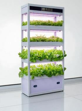 奥玛家用室内蔬菜智能系统无土栽培水培种植设备机柜箱架植物工厂