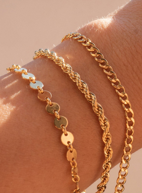 钛钢手链简约百搭手环