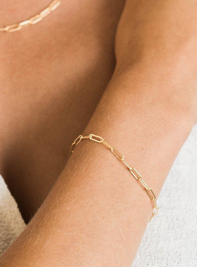 钛钢手链女简约百搭手环