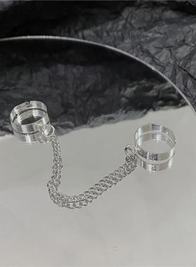 Punk Hip-Hop Cross Ring Hand Multi-layer Pleated Retro Finge