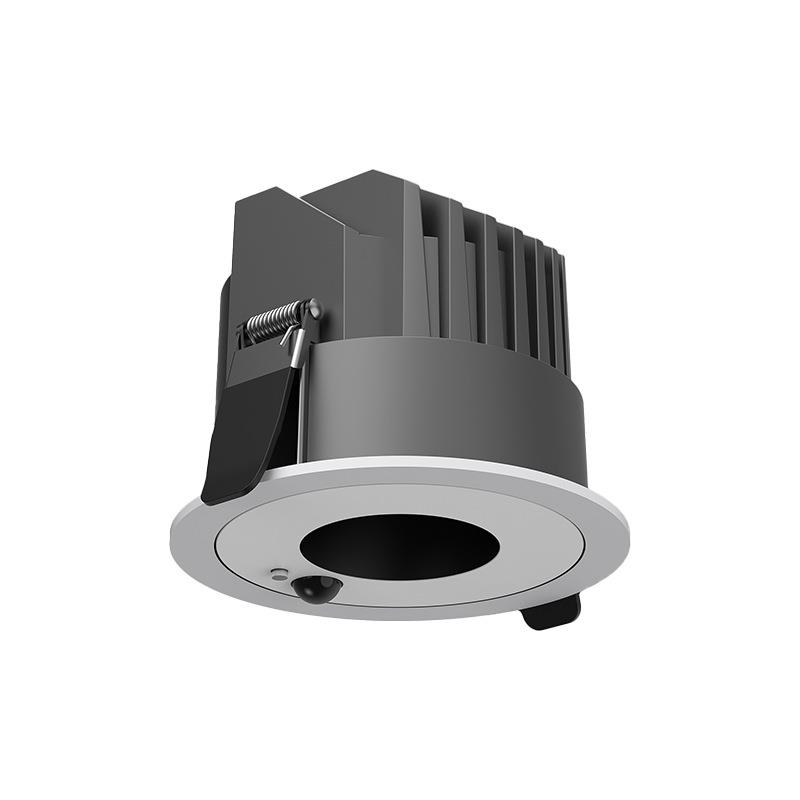 Human body induction spotlight anti-glare infrared light-sensing hotel corridor entrance hallway entrance staircase embedded downlight