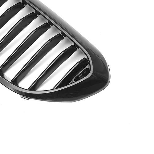 适用于2017-2020款宝马5系G30单线款亮黑中网原车替换 - 图3