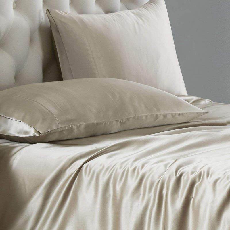 19姆米宽幅100桑蚕丝床品真丝四件套真丝被套床单枕套22色可选,淘宝优惠券,粉丝福利购,淘宝优惠卷