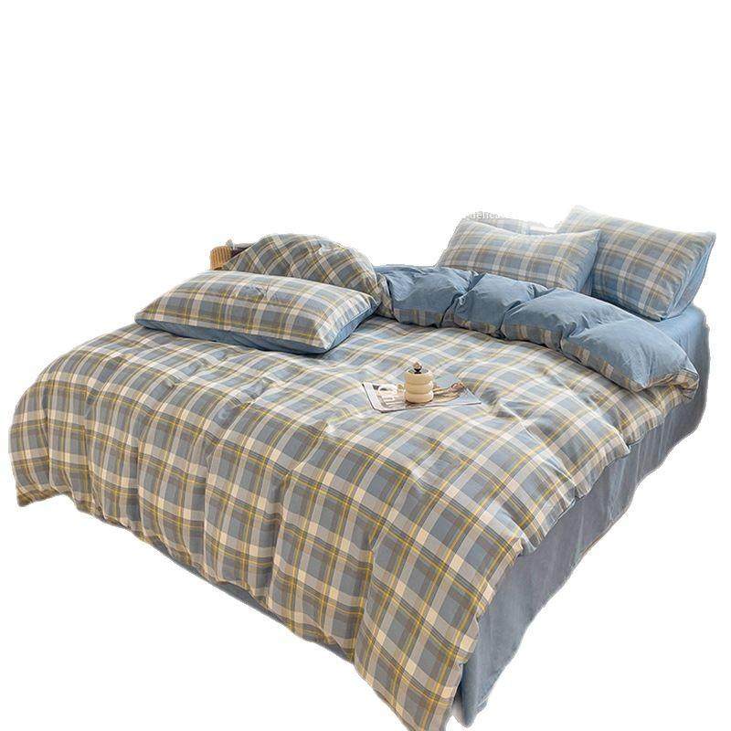 纯棉床上四件套2025新款全棉被套卧室家用床单床笠款三件套,淘宝优惠券,粉丝福利购,淘宝优惠卷