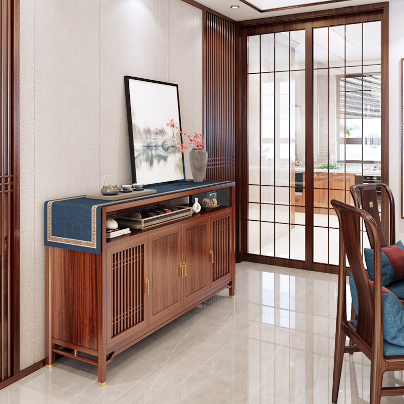 中式餐边柜桌布玄关柜盖布长方形盖巾长条桌旗新中式斗柜防尘桌布,淘宝优惠券,粉丝福利购,淘宝优惠卷