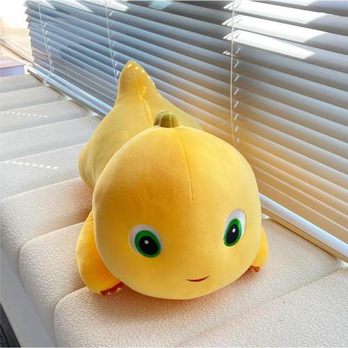 正版趴姿奶龙毛绒玩具公仔恐龙玩偶可爱卡通娃娃女生礼物儿童抱枕 - 图0