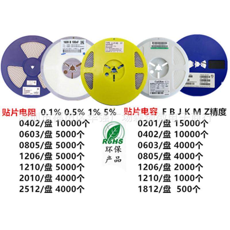 2010贴片电阻5%阻值10K/15K/20K/22K/33K/47K/51K/68/75/82K/91KR - 图1