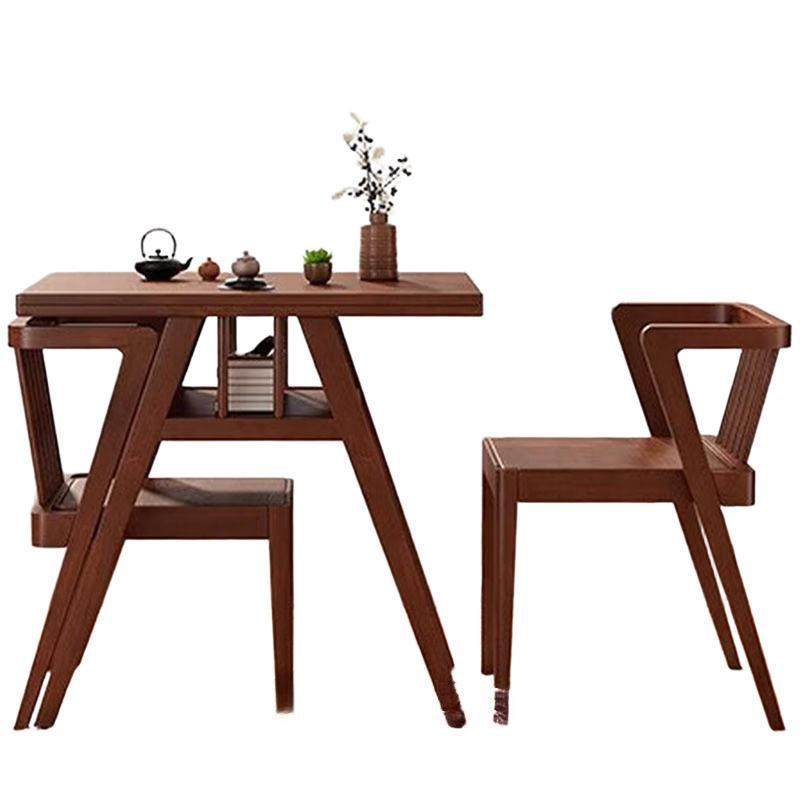 实木小茶桌阳台休闲桌椅组合休息区家用茶台可伸缩小户型新款餐桌,淘宝优惠券,粉丝福利购,淘宝优惠卷
