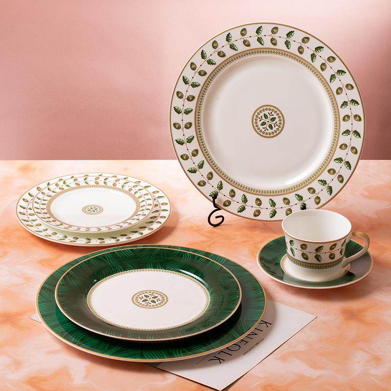 法式柏图康斯坦丝餐盘子家用西餐盘轻奢瓷器牛排盘,淘宝优惠券,粉丝福利购,淘宝优惠卷