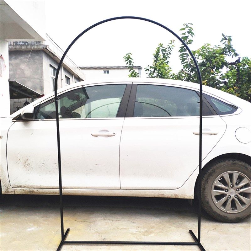 新款婚庆铁艺道具高山流水路引拱形门圆环T台背景摆件迎宾区花架,淘宝优惠券,粉丝福利购,淘宝优惠卷