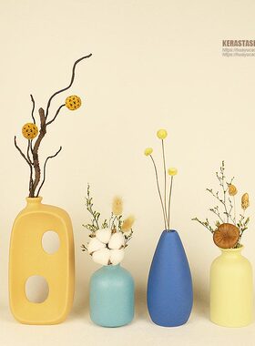 高级感小众摆件家居饰品餐厅轻奢高级感干花客厅桌面简约现代创意