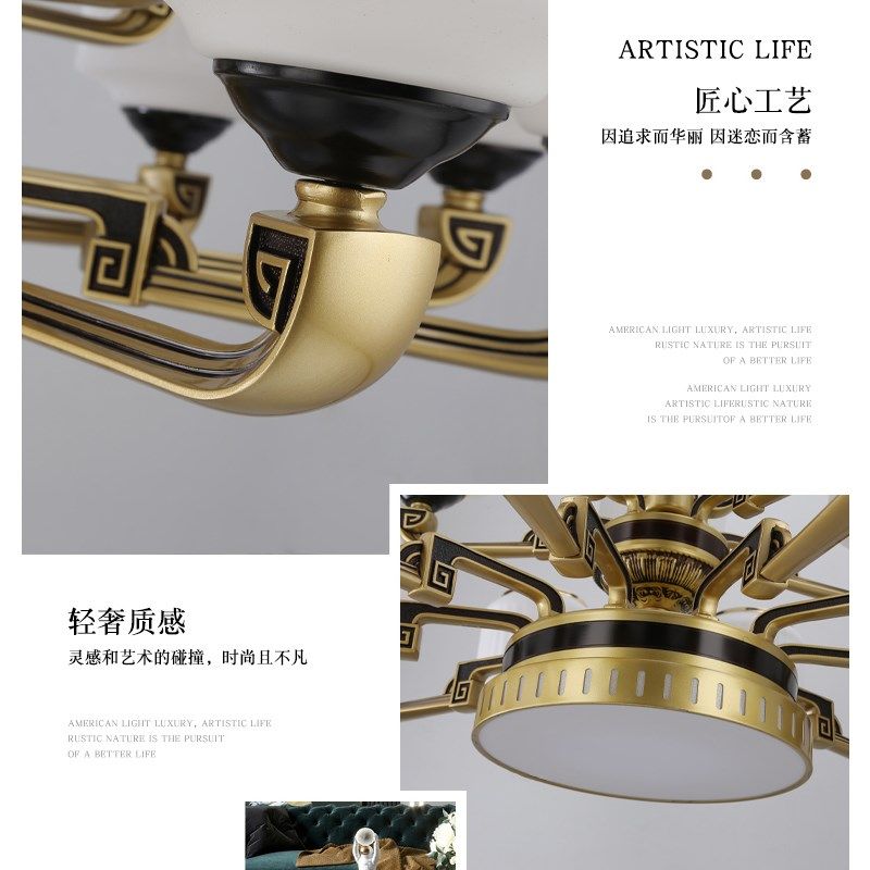 新中式吊灯复式楼别墅客厅餐厅卧室书房锌合金小鸟装饰中国风灯具,淘宝优惠券,粉丝福利购,淘宝优惠卷