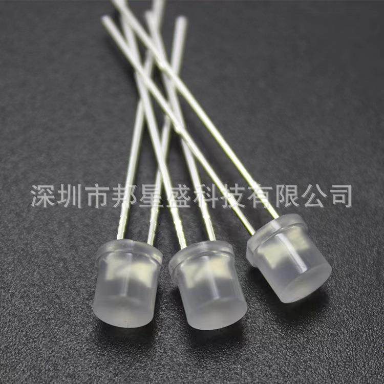 F5平头有边雾状红光白发蓝光绿白色长脚发光二极管直插led灯珠,淘宝优惠券,粉丝福利购,淘宝优惠卷