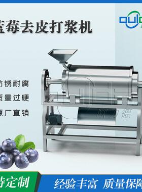 不锈钢果蔬蓝莓去皮打浆机浆渣分离道打浆机水果打浆机厂家直销