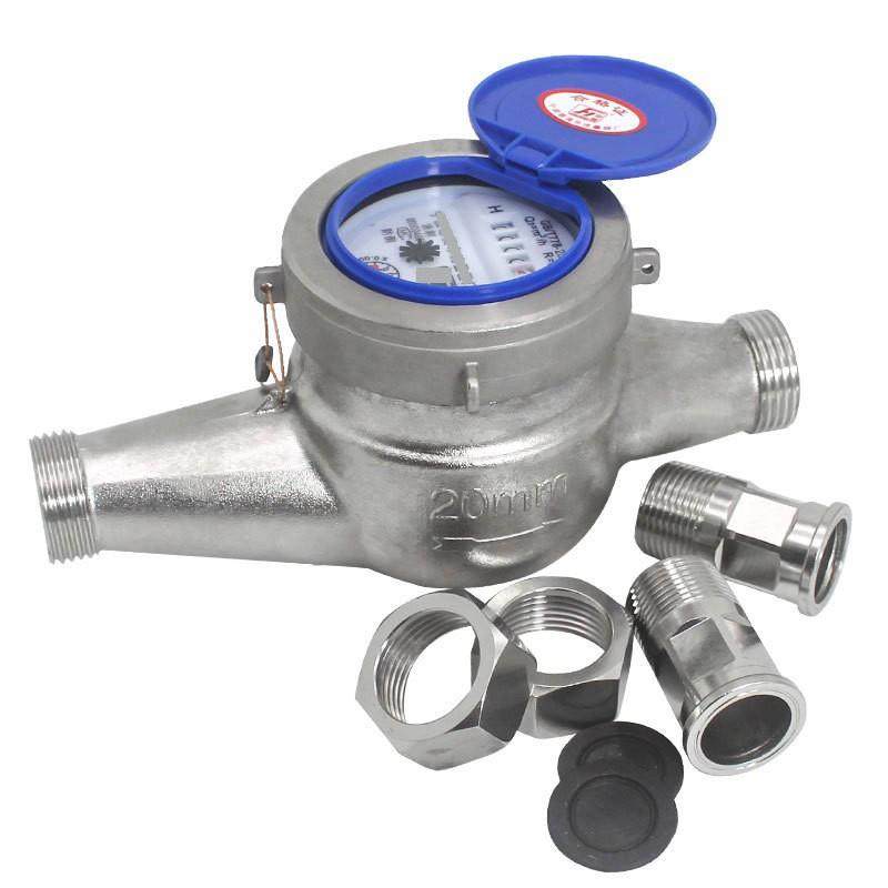 耐酸碱腐蚀污水表dn15 4分6分1寸2寸304/316不锈钢冷水表家用工业,淘宝优惠券,粉丝福利购,淘宝优惠卷