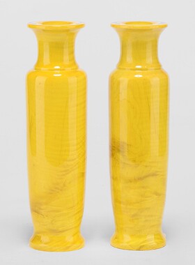 金丝楠木雕花瓶摆件家居客厅玄关插花干花博古架电视柜装饰工艺品