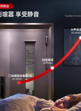 不锈钢韩式防盗门甲级通风门中门家用入户门子母门智能门别墅大门