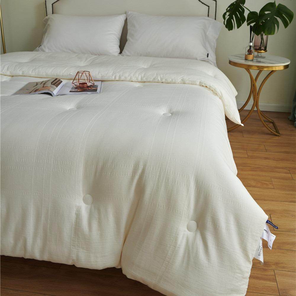 不染大豆纤维被芯全棉加厚保暖纯棉云暖绒纤维冬被柔软春秋被子,淘宝优惠券,粉丝福利购,淘宝优惠卷