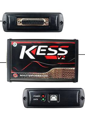 工厂直销KESSV2红色欧版V2.8V5.017不限点数无限制ECU编程仪