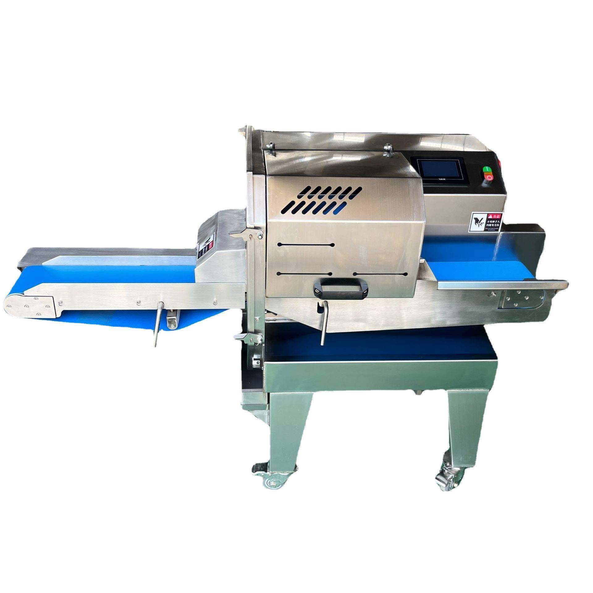 全自动熟肉切片机数控熟五花肉酱牛肉分段机商用火腿肠分片机,淘宝优惠券,粉丝福利购,淘宝优惠卷