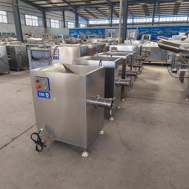 绞肉机商用多功能全自动大型灌肠绞菜机不锈钢大功率肉铺用机 - 图0