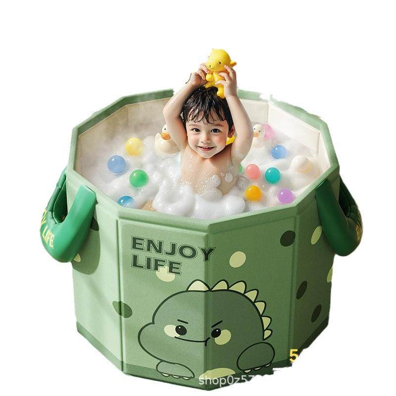 儿童泡澡桶可折叠泡浴桶家用洗澡桶小孩宝宝通用加厚沐浴桶坐浴盆,淘宝优惠券,粉丝福利购,淘宝优惠卷