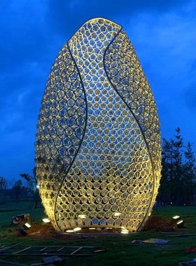 定制鸭子卡通IP形象摆件大型雕塑玻璃钢不锈钢加工铜雕工艺品景观