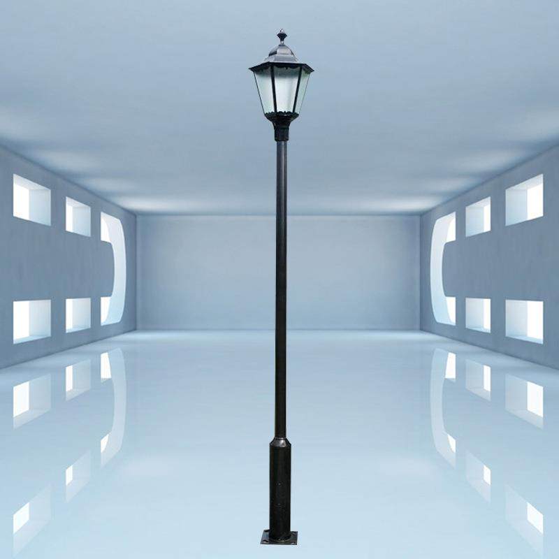 3米庭院灯小区路灯灯头户外景观灯灯罩防水草坪灯LED道路高杆灯杆,淘宝优惠券,粉丝福利购,淘宝优惠卷