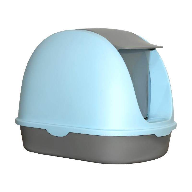 007猫砂盆加厚塑料猫厕所前掀翻盖式全封闭防臭猫屎盘,淘宝优惠券,粉丝福利购,淘宝优惠卷