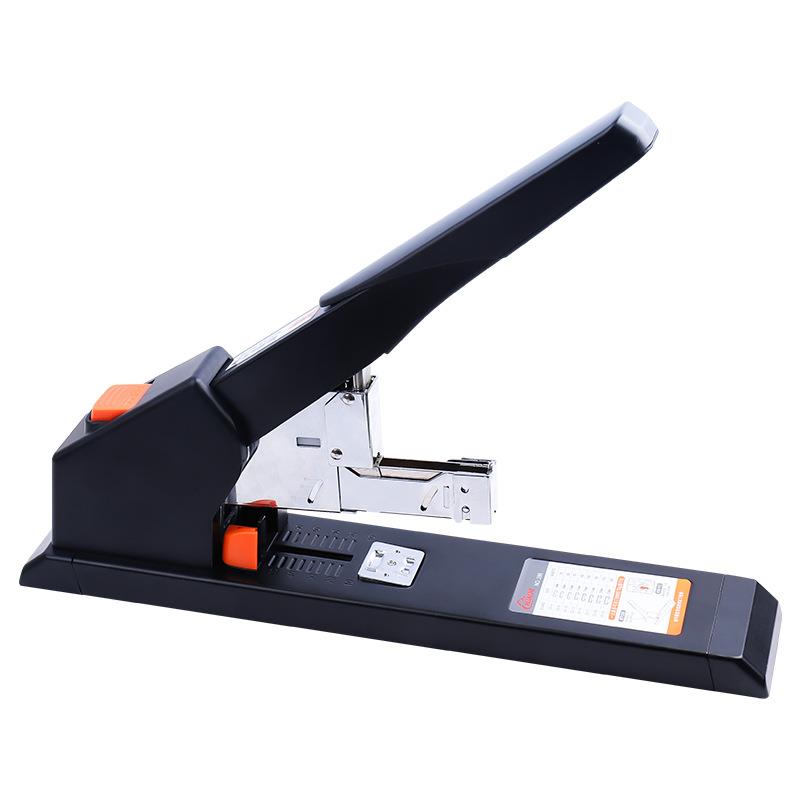 Heavy-duty labor-saving stapler for office, large and medium-sized stapler that can order 200 sheets, thickened stapler
