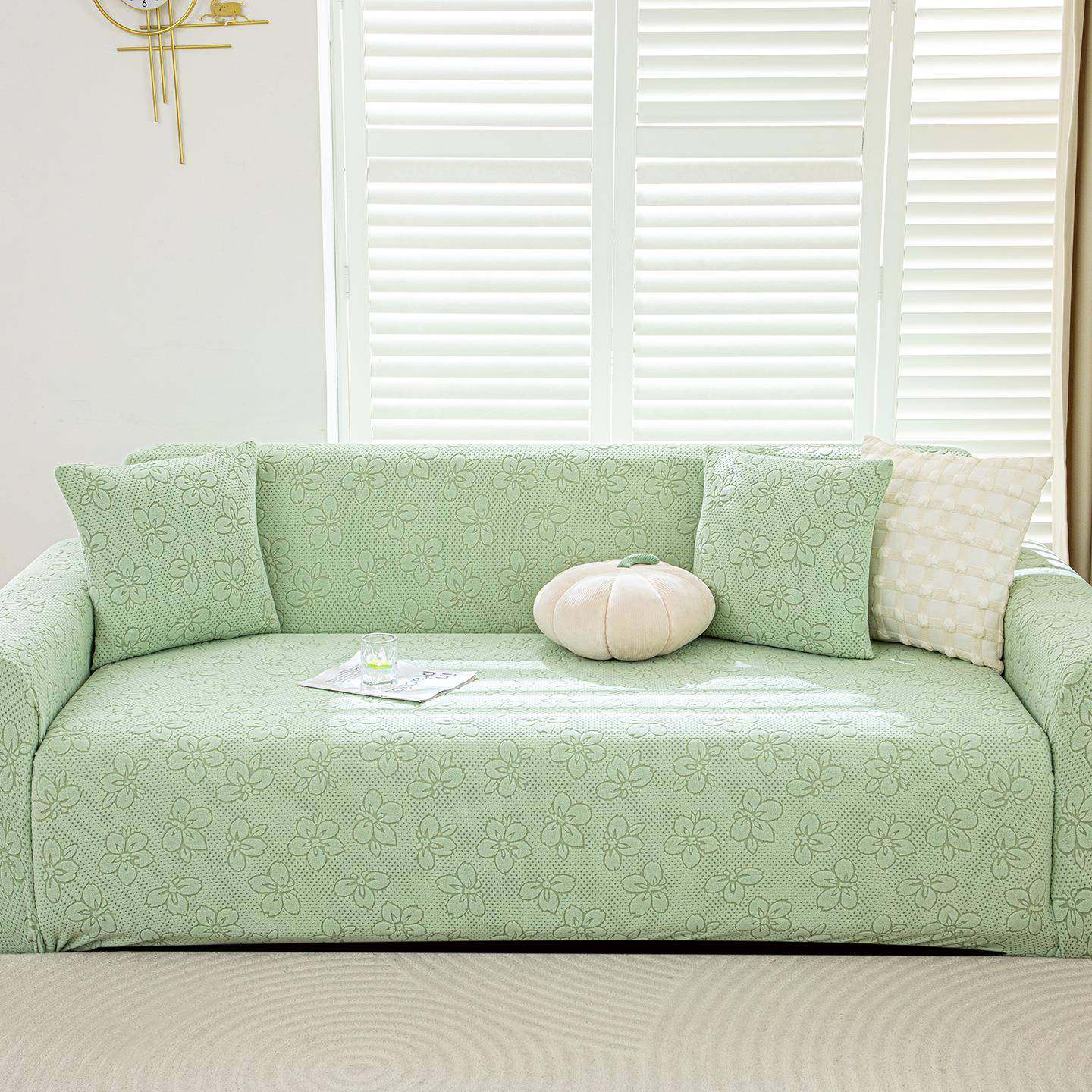 沙发毯保护罩网红防尘加厚弹力沙发罩爆款新款2025新款山茶沙发套,淘宝优惠券,粉丝福利购,淘宝优惠卷