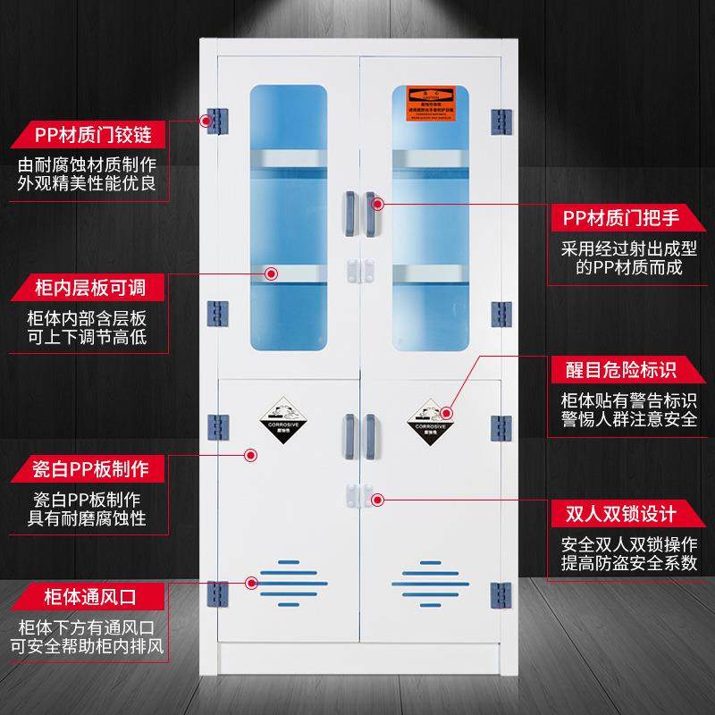 PP柜酸碱柜强酸强碱耐腐蚀药品柜实验室化学品塑料储存柜,淘宝优惠券,粉丝福利购,淘宝优惠卷