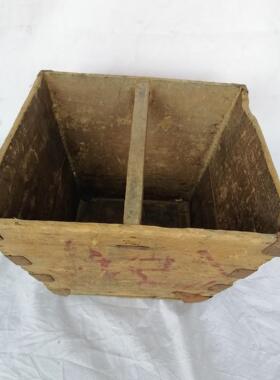 民俗老物件米升米斗农具艺术品怀旧收藏影视道具农家院复古装摆件