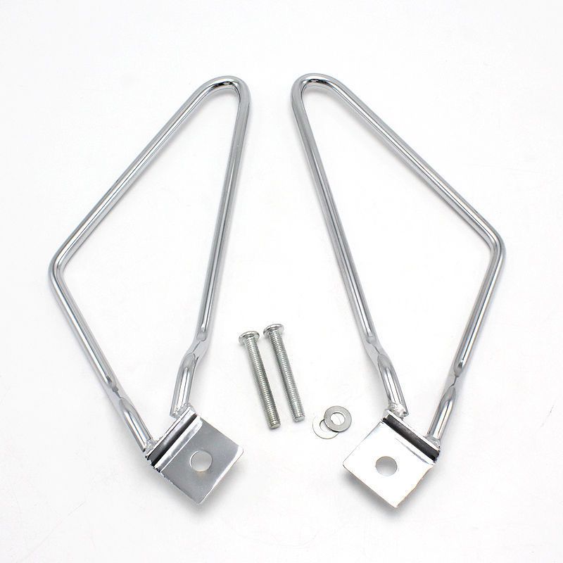 复古摩托车190ss奔达金吉拉300改装通用防磨轮胎边包防护支架支撑 - 图2