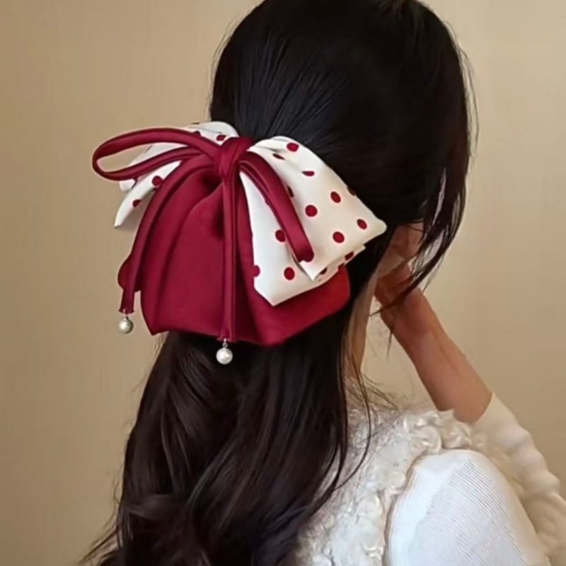 新年在逃公主甜美感抓夹女2025新款气质半扎发百搭温柔马尾夹,淘宝优惠券,粉丝福利购,淘宝优惠卷