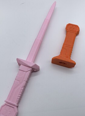 3D打印伸缩机甲剑网红玩具