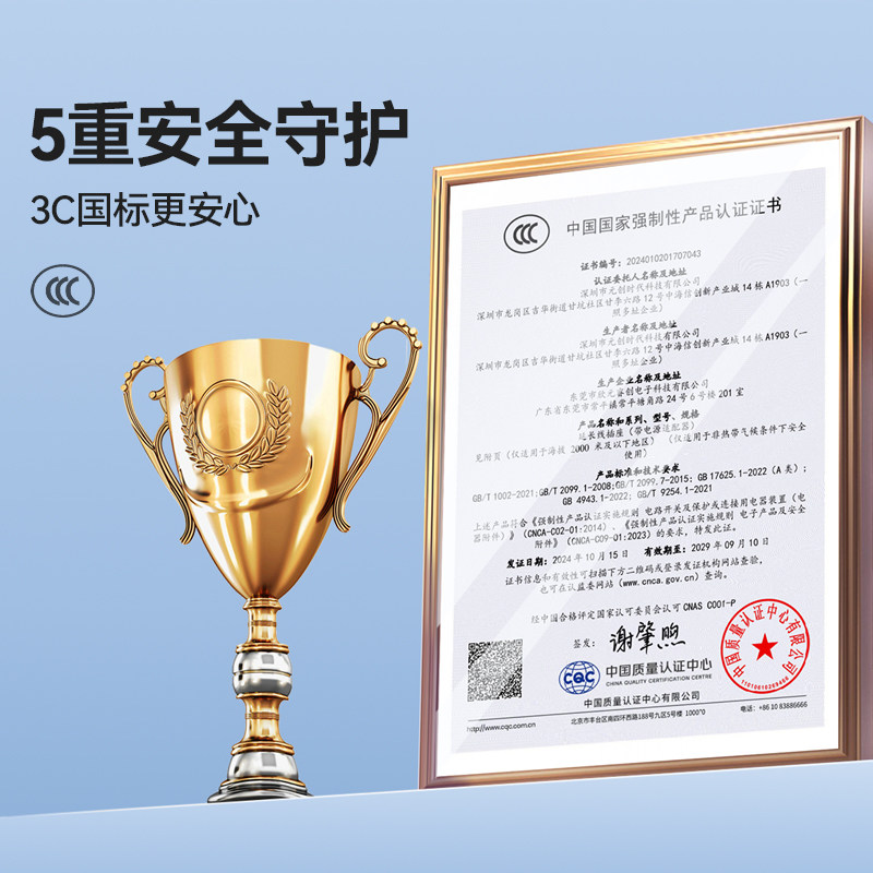 奥睿科氮化镓65W插座安全快充USB排插旅行多功能充电插排接线板,淘宝优惠券,粉丝福利购,淘宝优惠卷