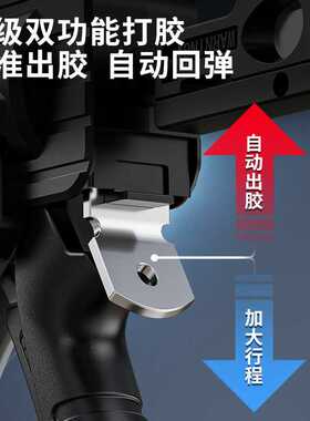 新型玻璃胶枪结构胶专用枪自动断省力手动家用软专业打胶枪矽胶枪